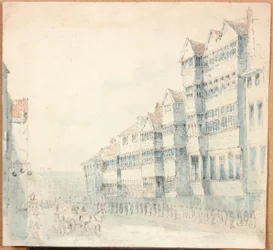Scène de rue, 1843